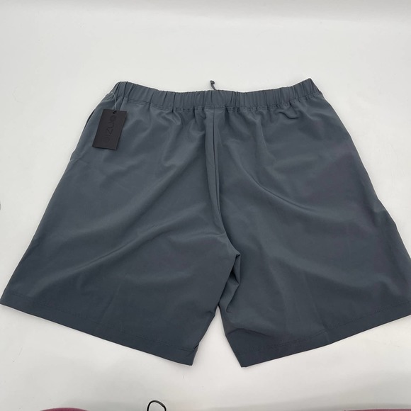 New Onzie Flow Mens Board Shorts Gray Large XLarge Drawstring - Picture 2 of 7
